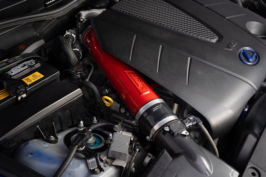 HPS Performance Air Intake System, Red, 2010-2015 Lexus IS250C 2.5L V6, 827-710R