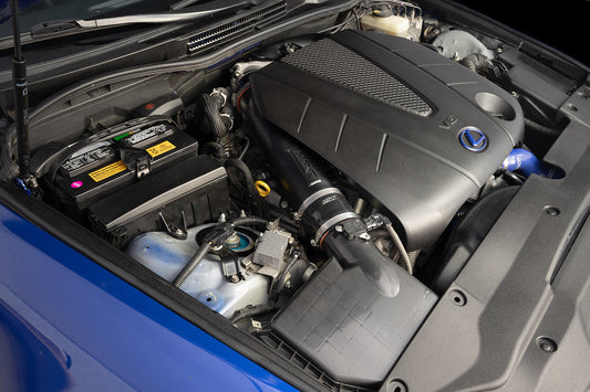 HPS Performance Air Intake System, Black, 2010-2015 Lexus IS350C 3.5L V6, 827-710WB
