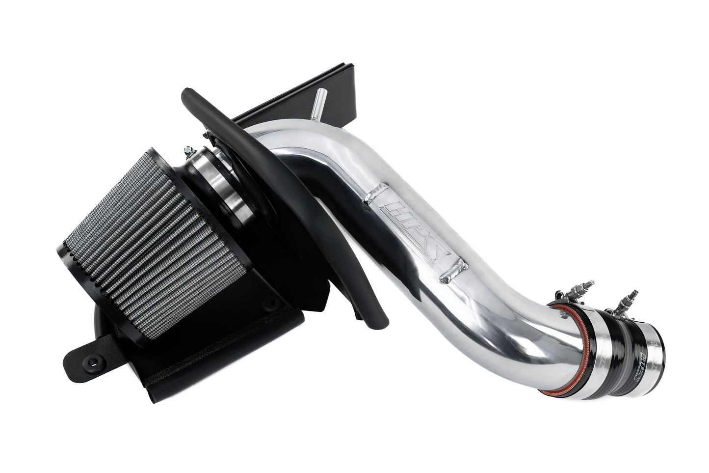 HPS Performance Air Intake Kit, Polished, Volkswagen 2019-2021 Jetta 1.4L Turbo, 827-714P