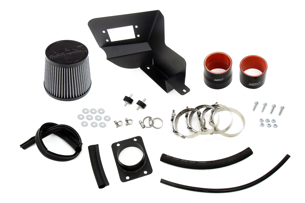 HPS Performance Air Intake Kit, Black, Toyota 1993-1996 Supra 3.0L NA JZA80 2JZ-GE, 827-715WB