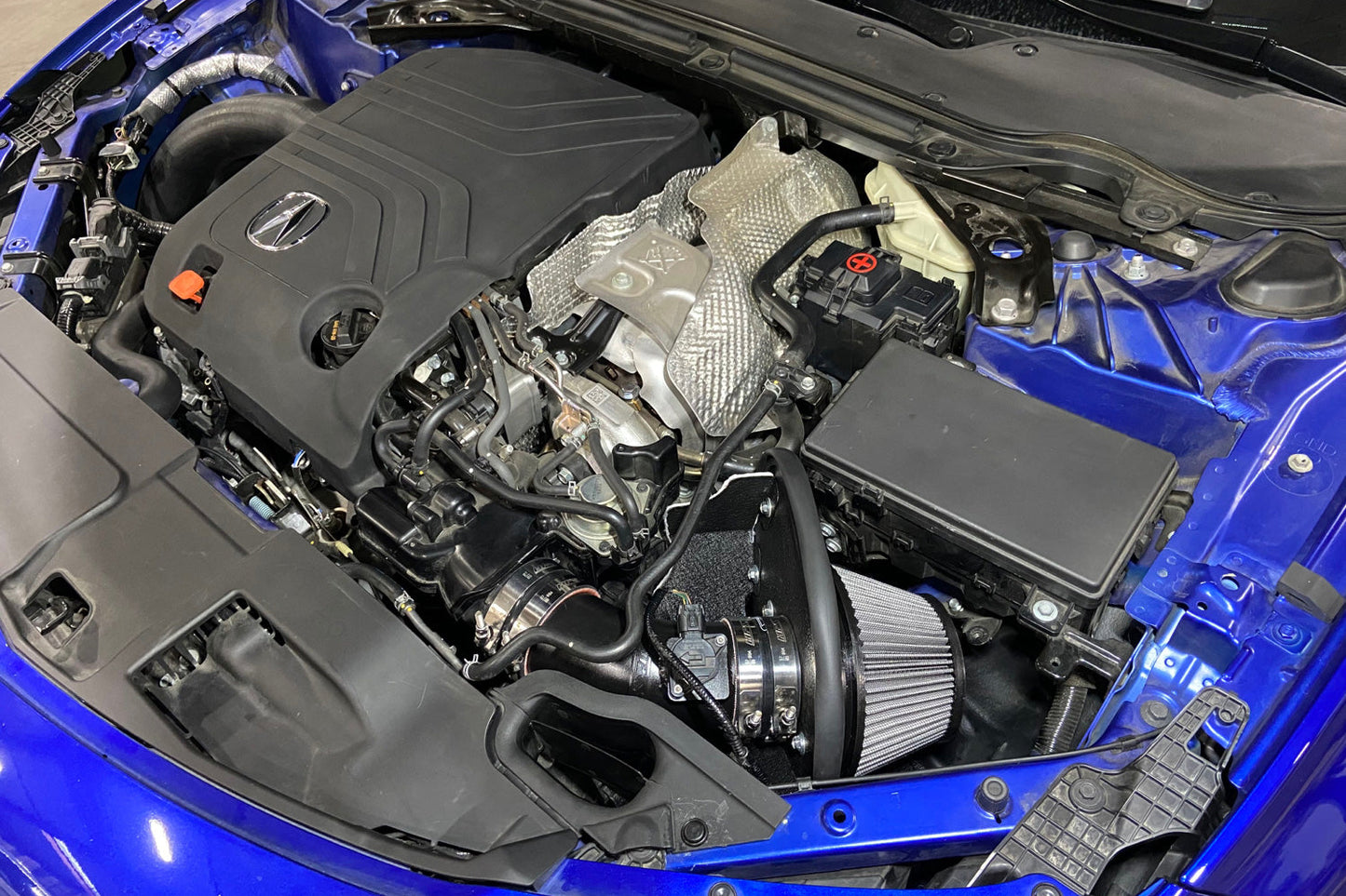 HPS Performance Air Intake Kit, Polished, Acura 2021-2023 TLX Type-S, 827-717P