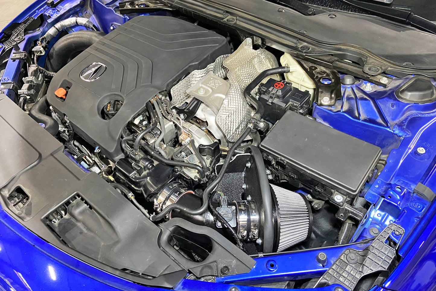 HPS Performance Air Intake Kit, Blue, Acura 2021-2023 TLX Type-S, 827-717BL