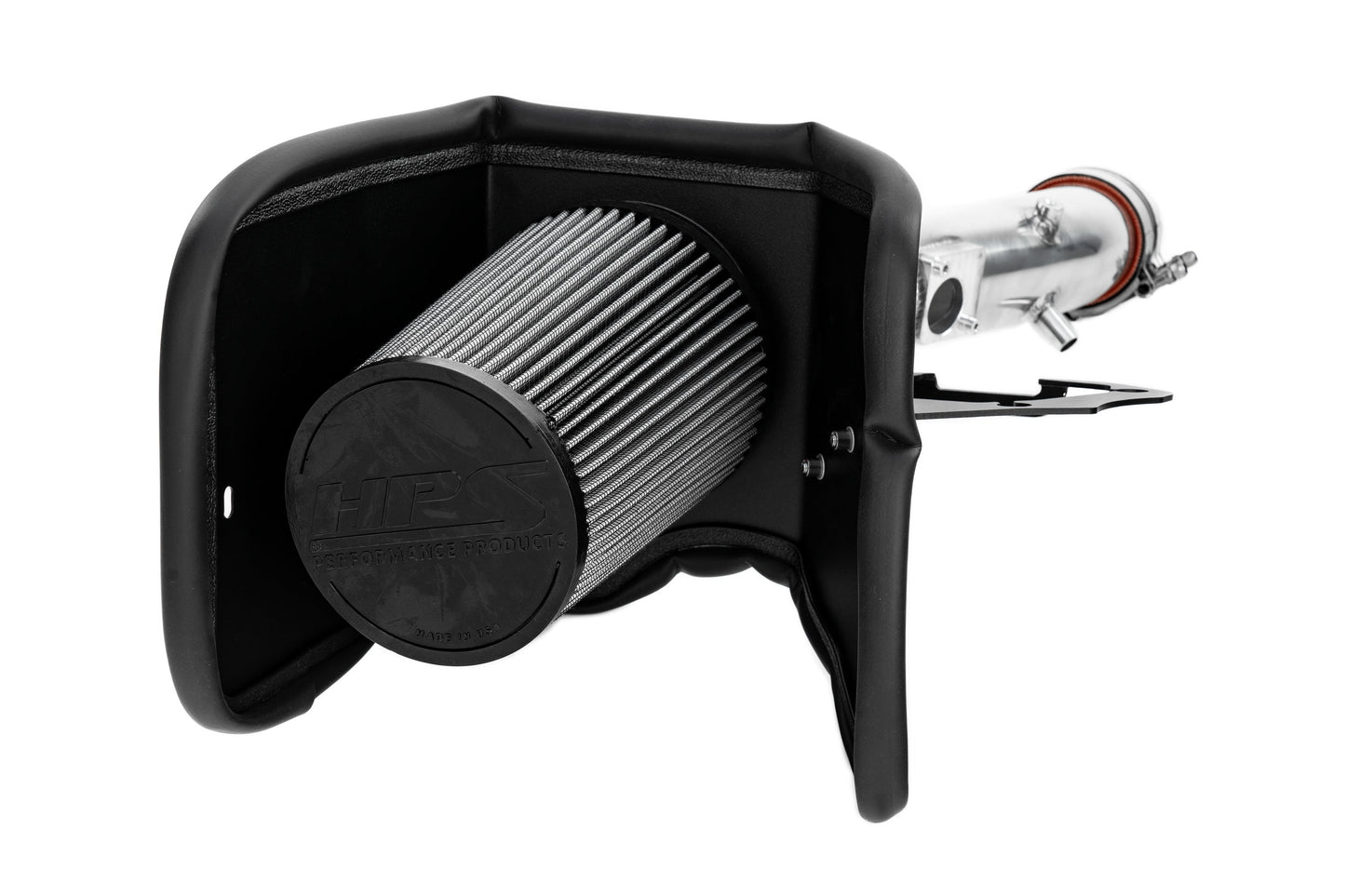 HPS Performance Air Intake Kit, Polished, Toyota 2012-2015 Tacoma 4.0L V6, 827-718P