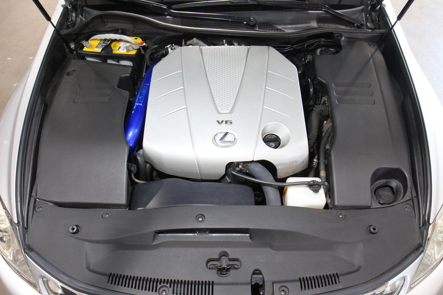 HPS Performance Air Intake Kit, Blue, Lexus 07-11 GS350 3.5L V6, 827-720BL