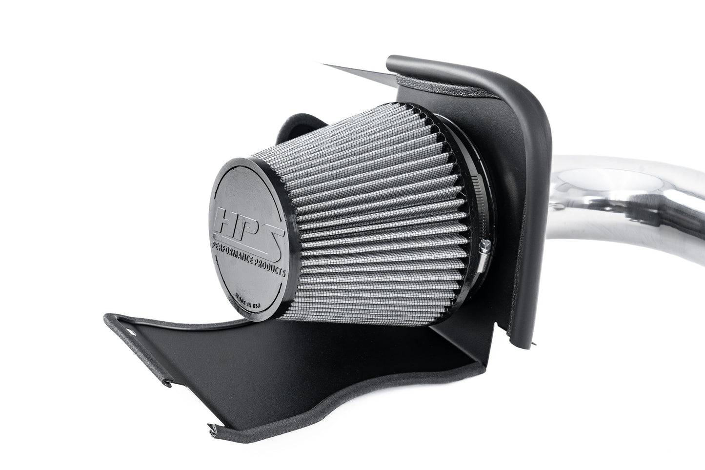 HPS Performance Air Intake Kit, Polished, Hyundai 2022-2023 Kona N 2.0L Turbo, 827-721P