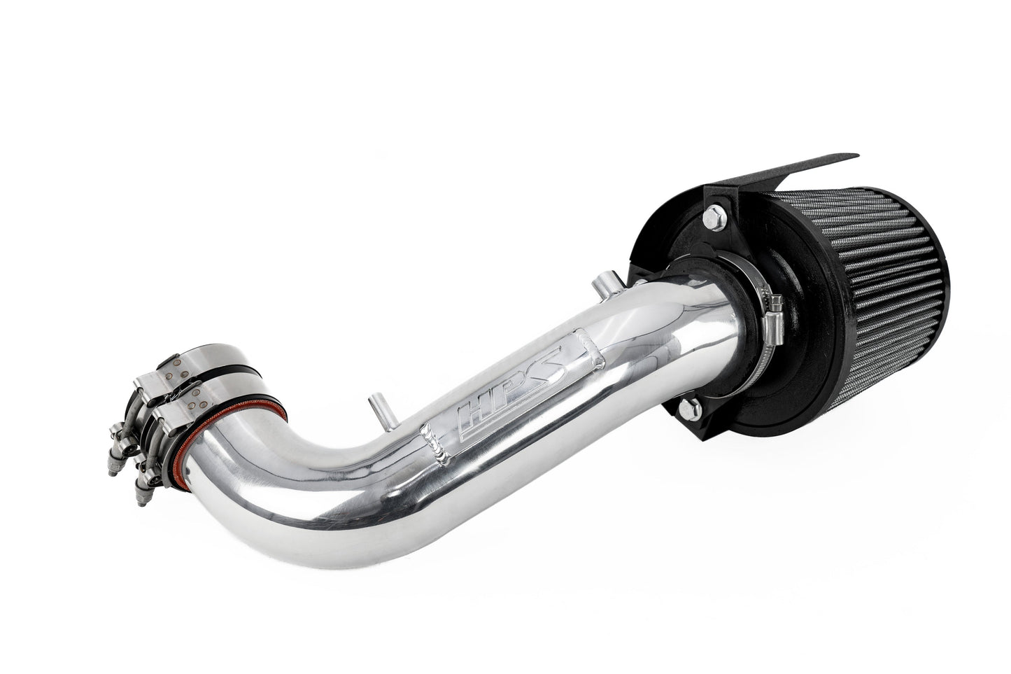 HPS Performance Air Intake Kit, Polished, Acura 2002-2006 RSX Base 2.0L, 827-724P