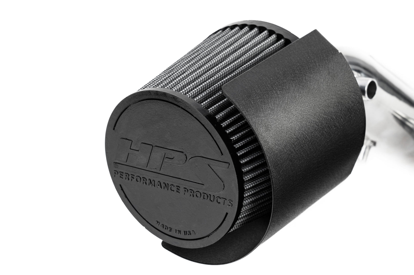 HPS Performance Air Intake Kit, Polished, Acura 2002-2006 RSX Base 2.0L, 827-724P