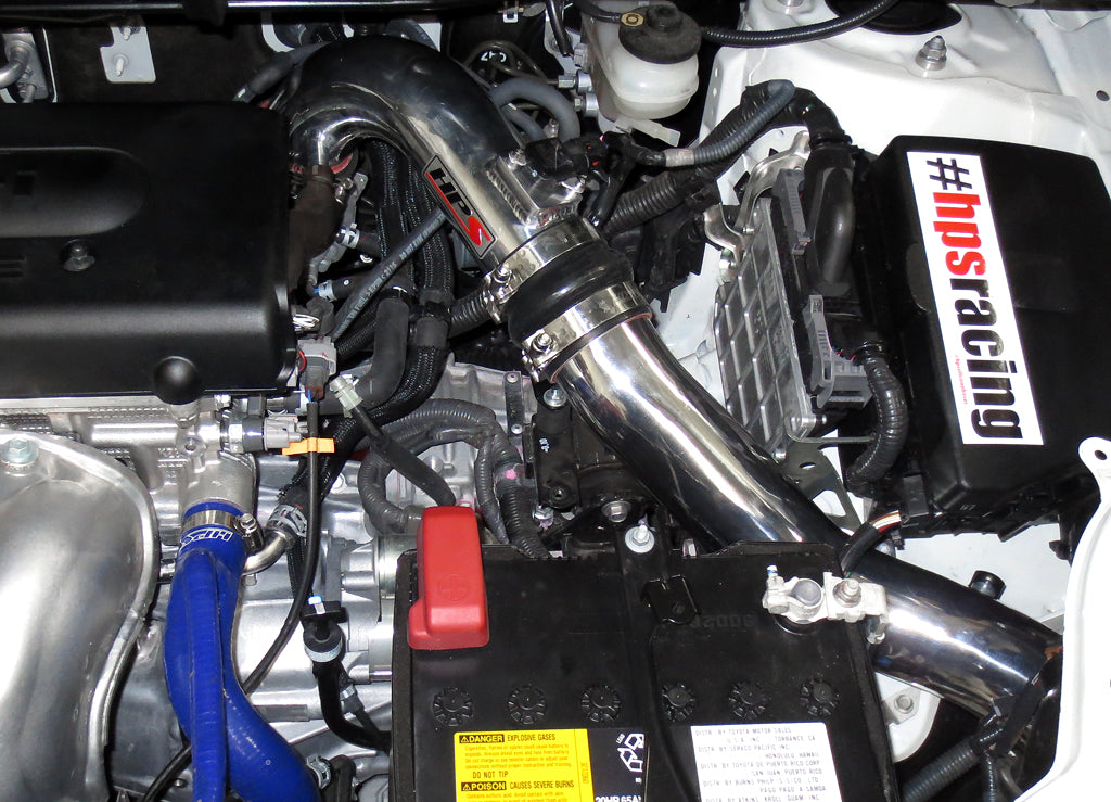 HPS Cold Air Intake Kit, Red, 2008-2015 Scion xB 2.4L, Converts to Shortram, 837-501R