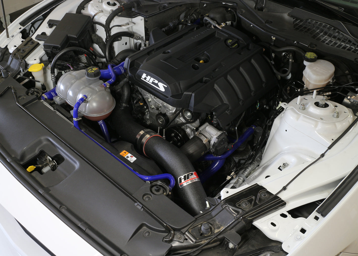 HPS Cold Air Intake Kit, Black, 2015-2020 Ford Mustang Ecoboost 2.3L Turbo, 837-575WB