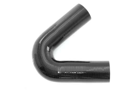 HPS 2" Silicone 135 Degree Elbow Coupler Hose, High Temp 4-ply Reinforced (51mm ID), Black