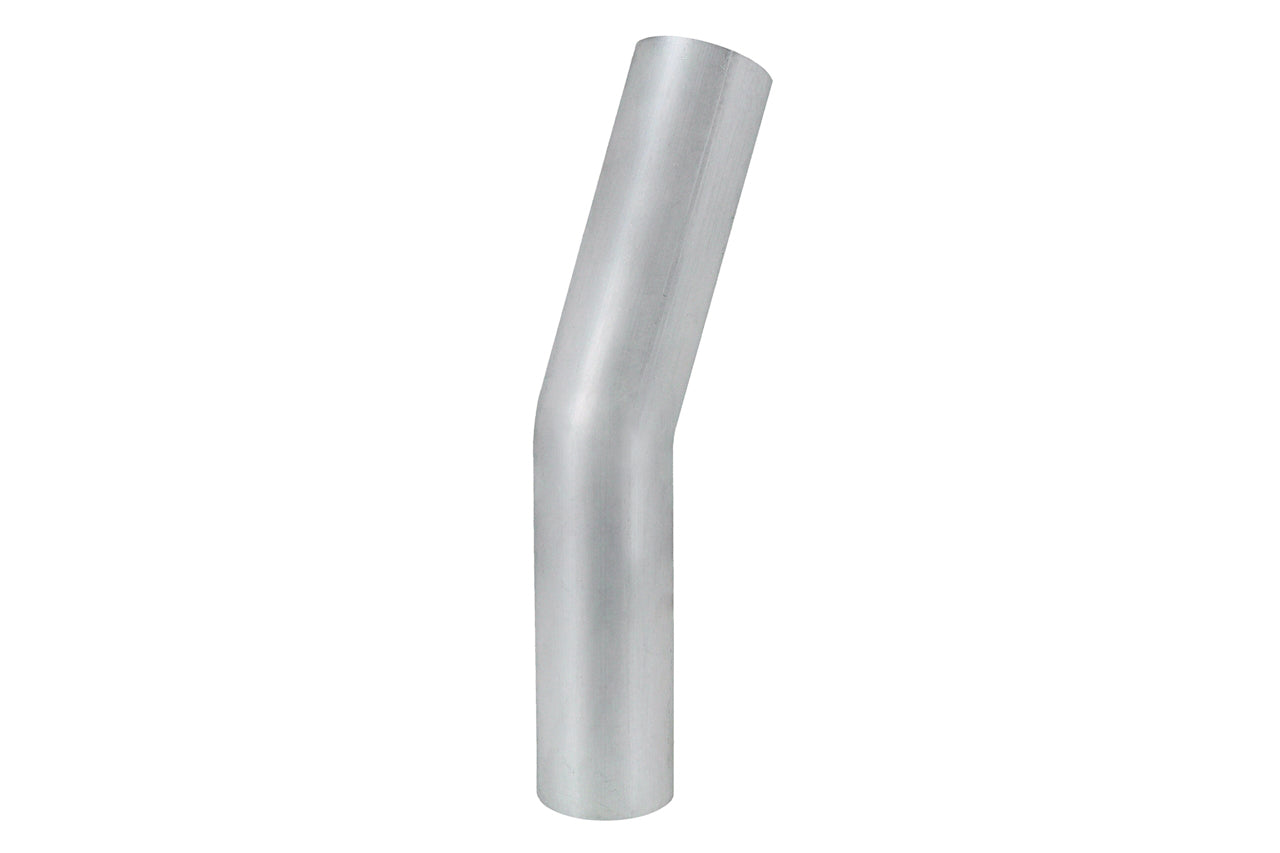 HPS 2-1/2" 15 Degree Bend 6061 Aluminum Elbow Pipe Tubing with 2-1/2" Center Line Radius