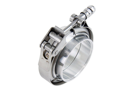 HPS Stainless Steel V Band Clamp with Aluminum Flange Intake Intercooler Charge Pipe VCKIT-AL-200
