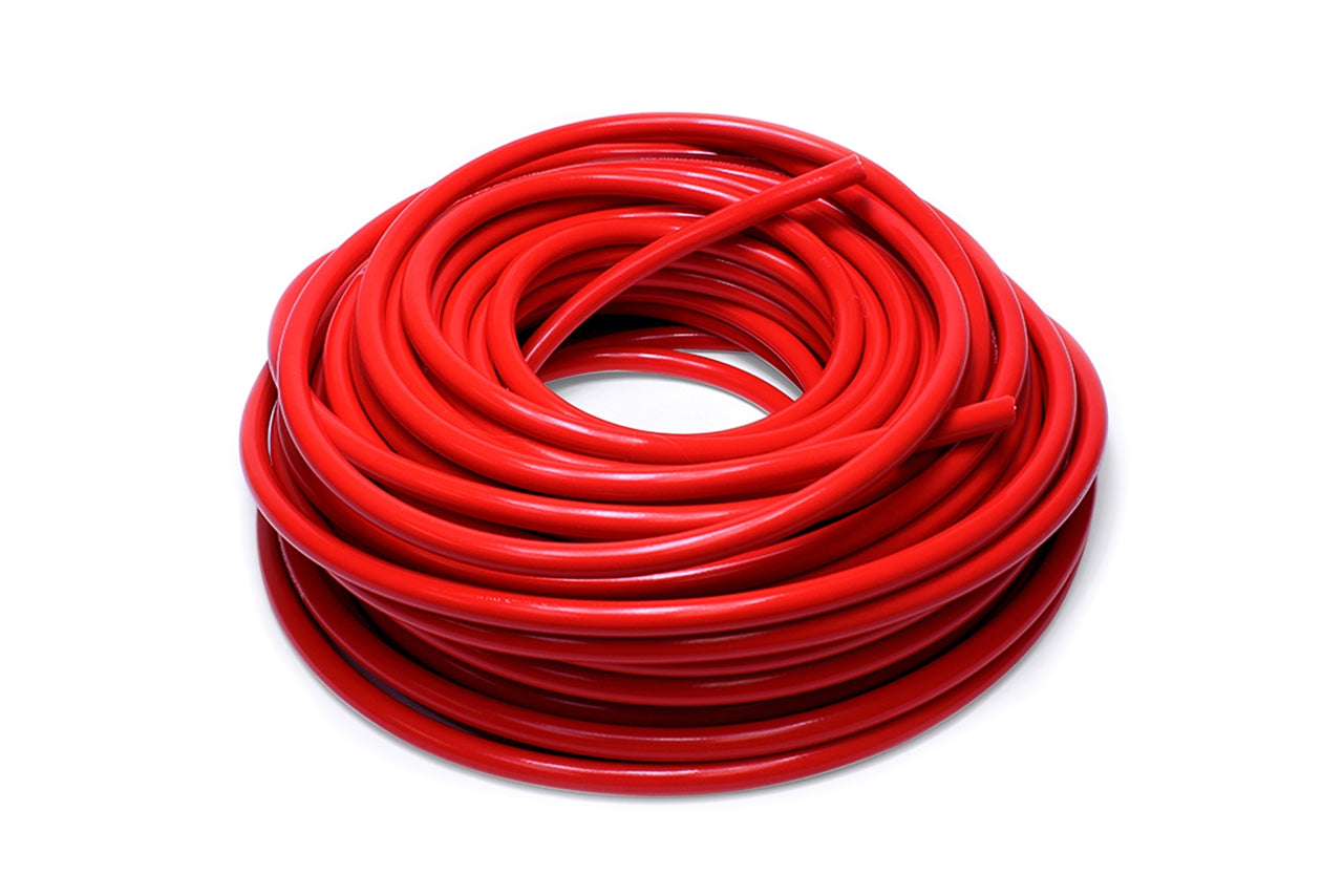 HPS 3/4" (19mm) High Temp Reinforced Silicone Heater Hose Tubing, 50 Feet, Red