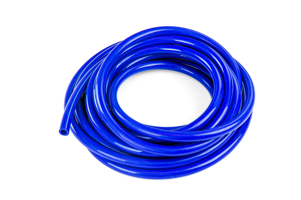 HPS 5/32" (4mm), Silicone Vacuum Hose Tubing, 25 feet roll, Blue
