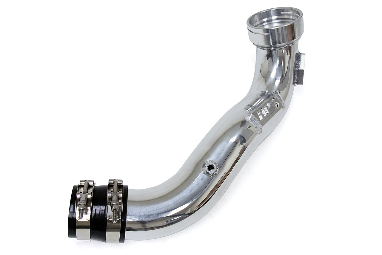 HPS Intercooler Charge Pipe Cold Side, Polished, 11-13 BMW 135i N55 3.0L Turbo, 17-107P