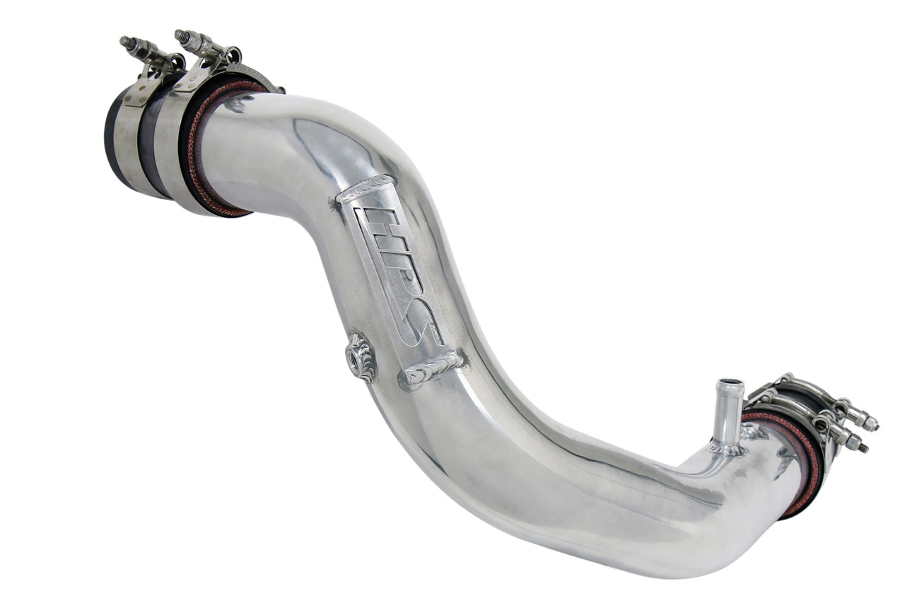 HPS Intercooler Charge Pipe Hot Side, Polished, 16-17 Lexus IS200t 2.0L Turbo, 17-122P