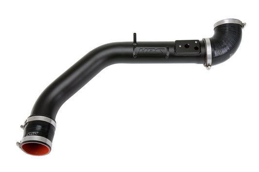 HPS Intercooler Charge Pipe, Cold Side (Upper Only), Black, Acura 2019-2023 RDX 2.0L Turbo, 17-124WB