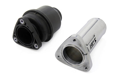 HPS Turbo Resonator, Polished, Lexus 2016-2017 IS200t 2.0T Turbo, 17-131P
