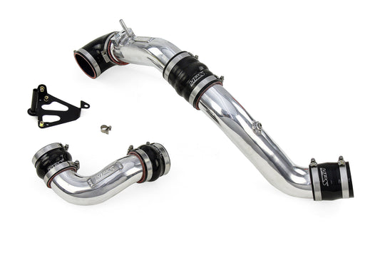 HPS Intercooler Charge Pipe Cold and Hot Side, Polished, Honda 2017-2021 Civic Type R 2.0L Turbo, 17-133P
