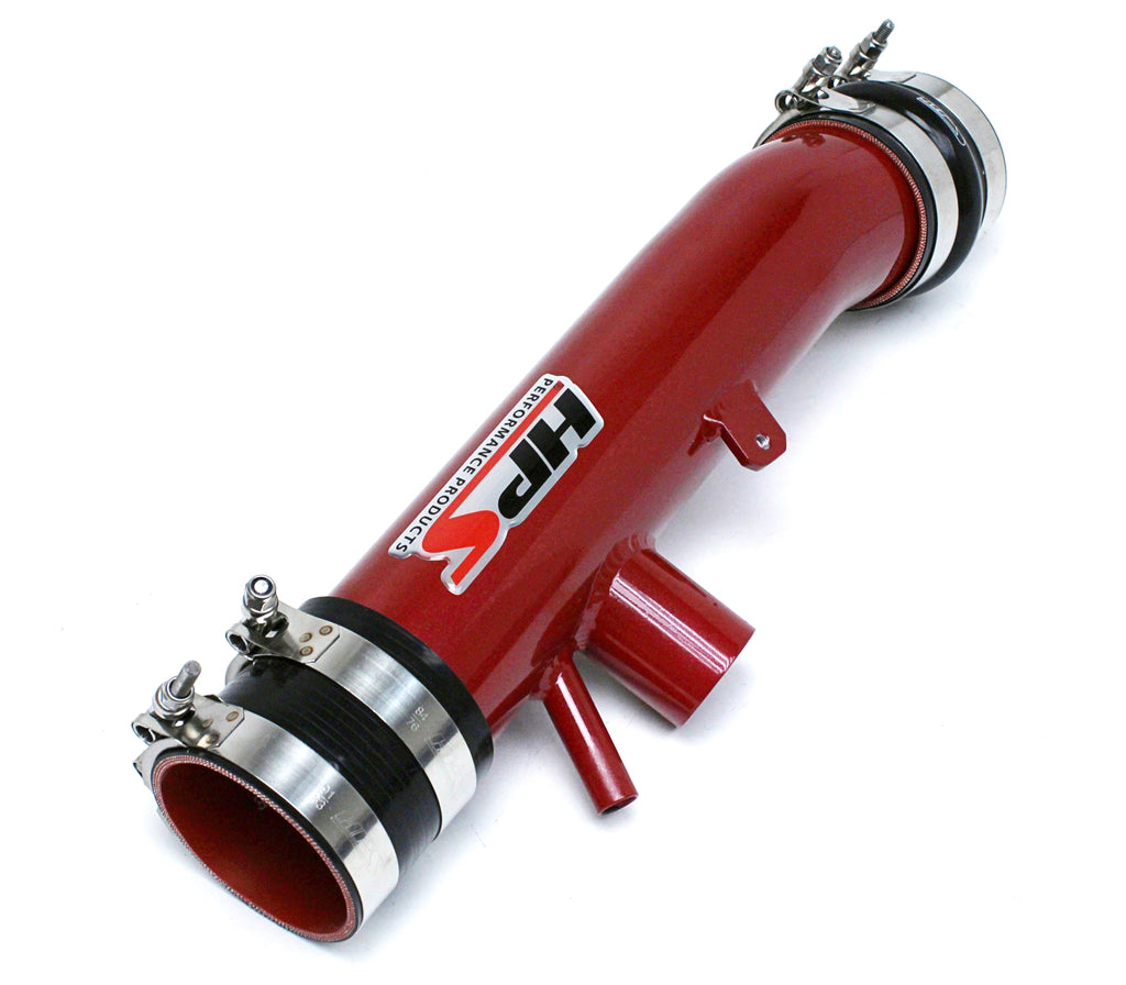 HPS Performance Air Intake Tube, Red, 2014-2015 Lexus IS250 2.5L V6 F-Sport, 27-559R