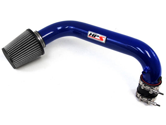 HPS Performance Air Intake Kit, Blue, 2004-2005 Honda Civic Value Package 1.7L, 827-104BL