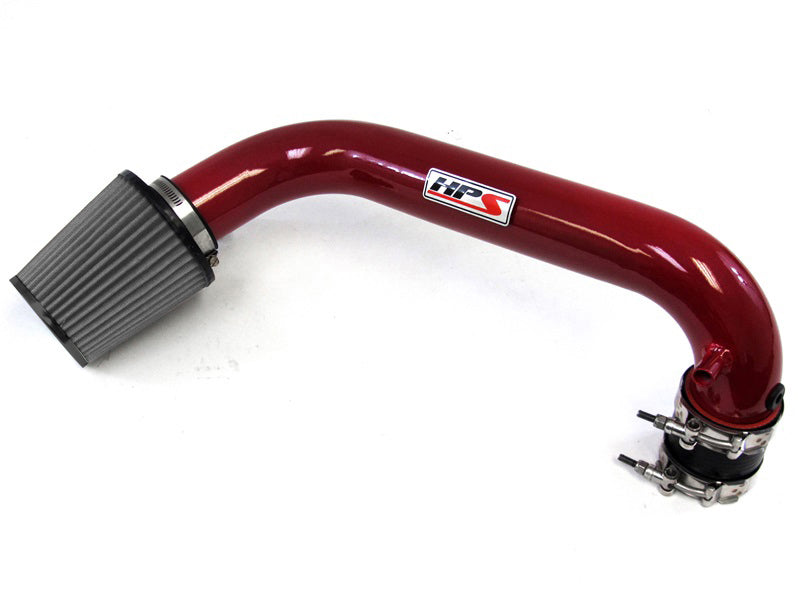 HPS Performance Air Intake Kit, Red, 2001-2005 Honda Civic DX EX LX VI 1.7L, 827-104R