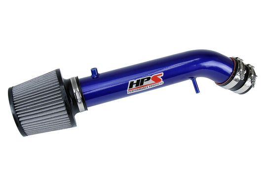 HPS Performance Air Intake Kit, Blue, 1992-1995 Honda Civic EG SOHC D Series D15 D16, 827-109BL