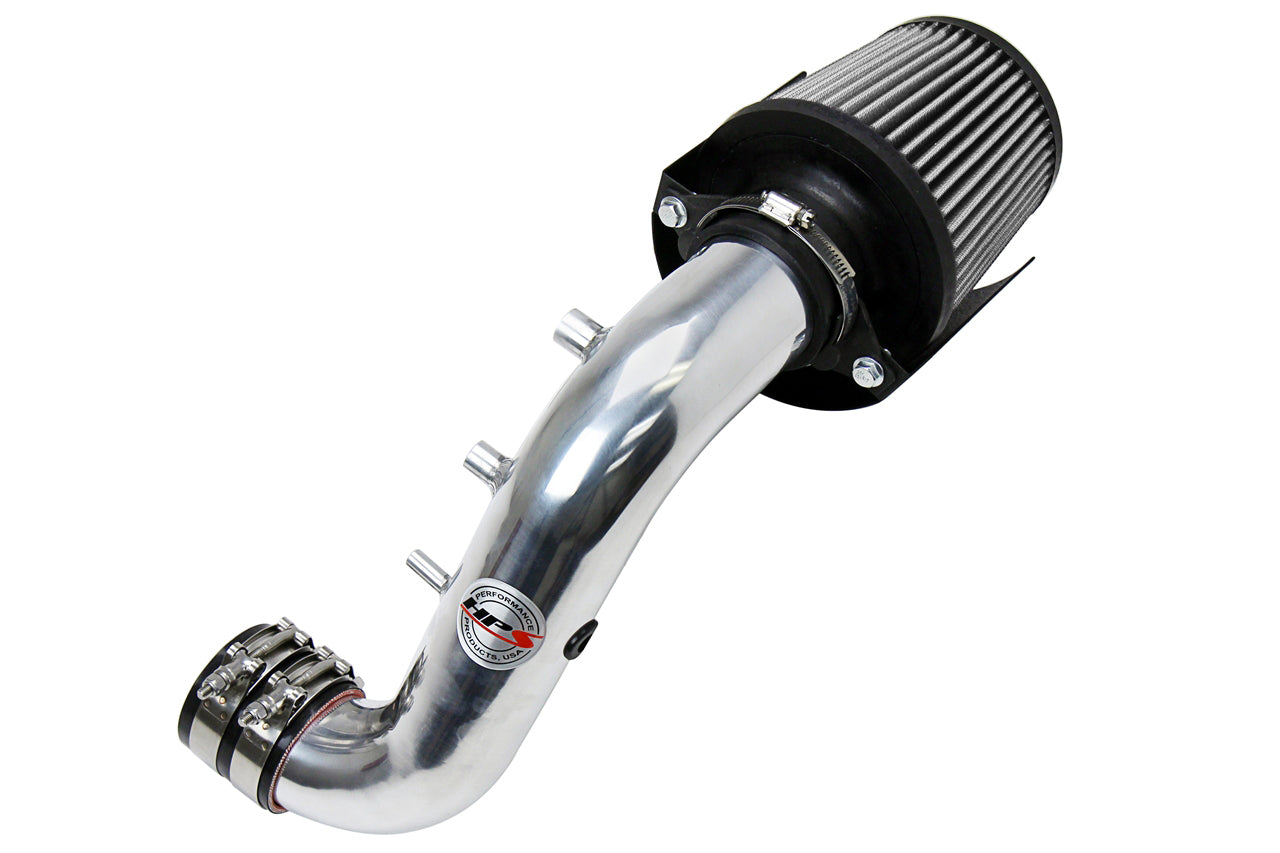 HPS Performance Air Intake Kit, Polished, 2002-2006 Acura RSX Type-S 2.0L, 827-121P