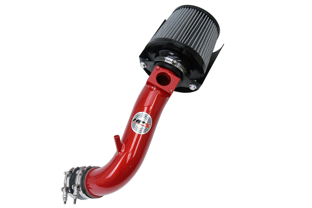 HPS Performance Air Intake Kit, Red, 2008-2014 Mitsubishi Lancer 2.0L / 2.4L NonTurbo, 827-162R