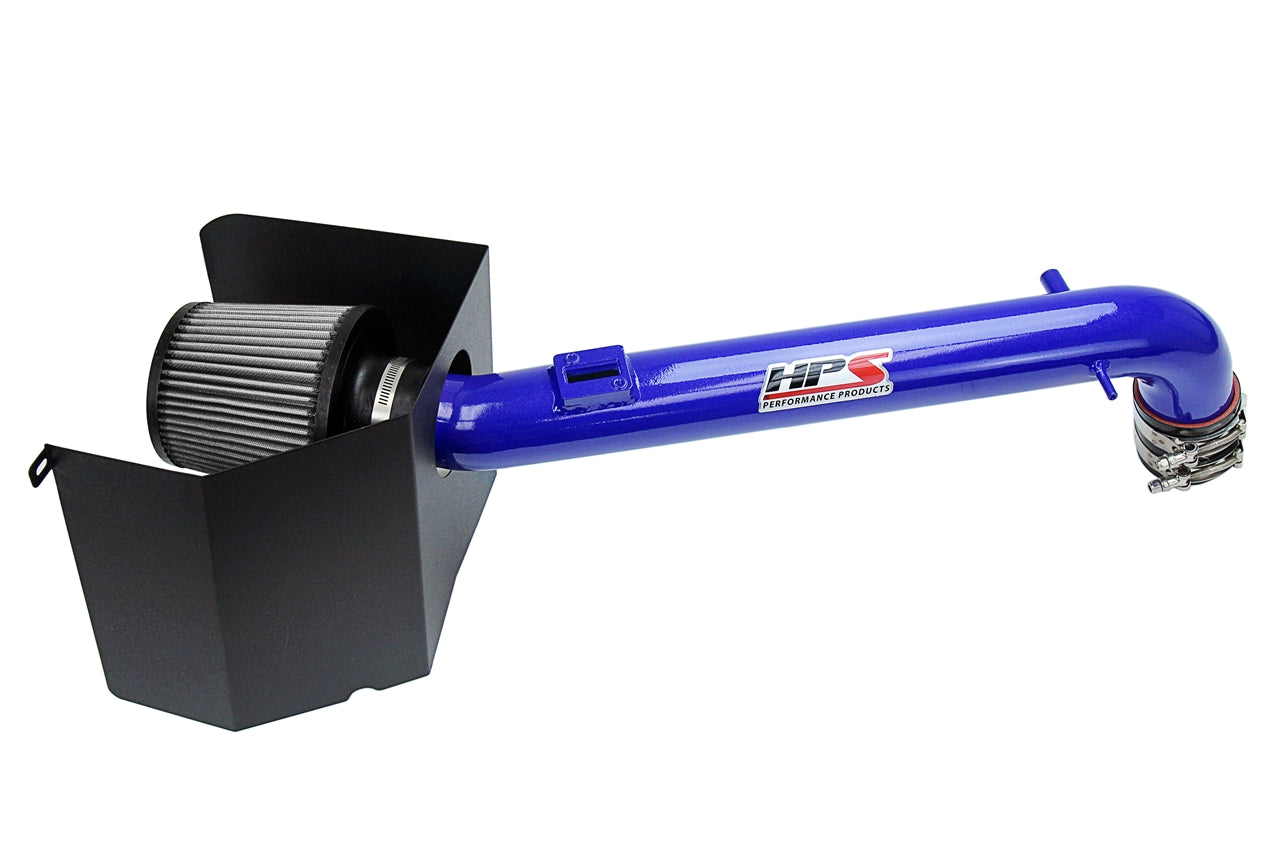 HPS Performance Air Intake Kit, Blue, 2005-2022 Toyota Tacoma Pickup 2.7L, 827-169BL