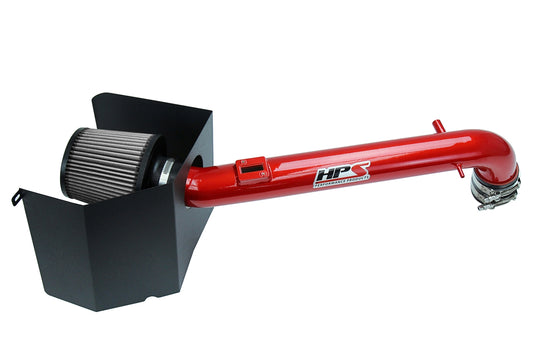 HPS Performance Air Intake Kit, Red, 2005-2022 Toyota Tacoma Pickup 2.7L, 827-169R