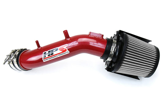 HPS Performance Air Intake Kit, Red, 2003-2007 Honda Accord 2.4L with MAF Sensor SULEV, 827-173R