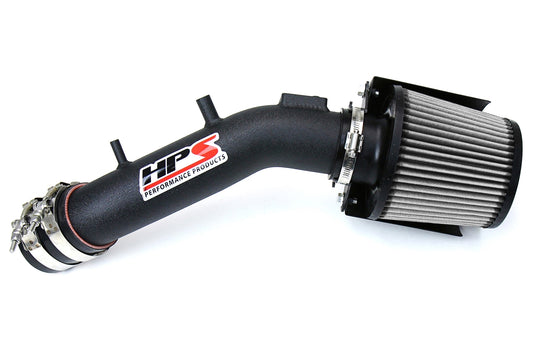 HPS Performance Air Intake Kit, Black, 2003-2007 Honda Accord 2.4L with MAF Sensor SULEV, 827-173WB