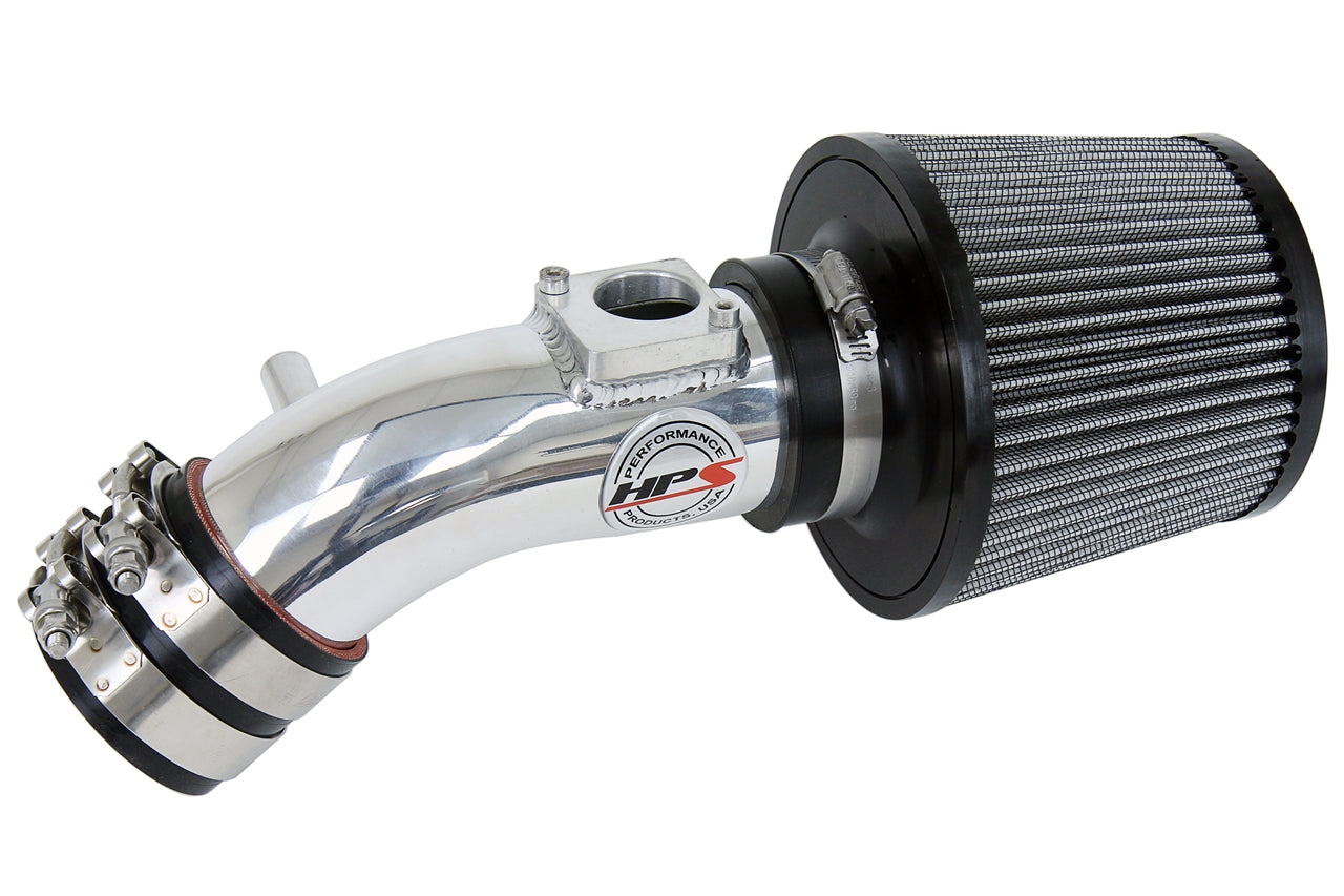 HPS Performance Air Intake Kit, Polished, 2009-2013 Mazda Mazda6 2.5L, 827-272P