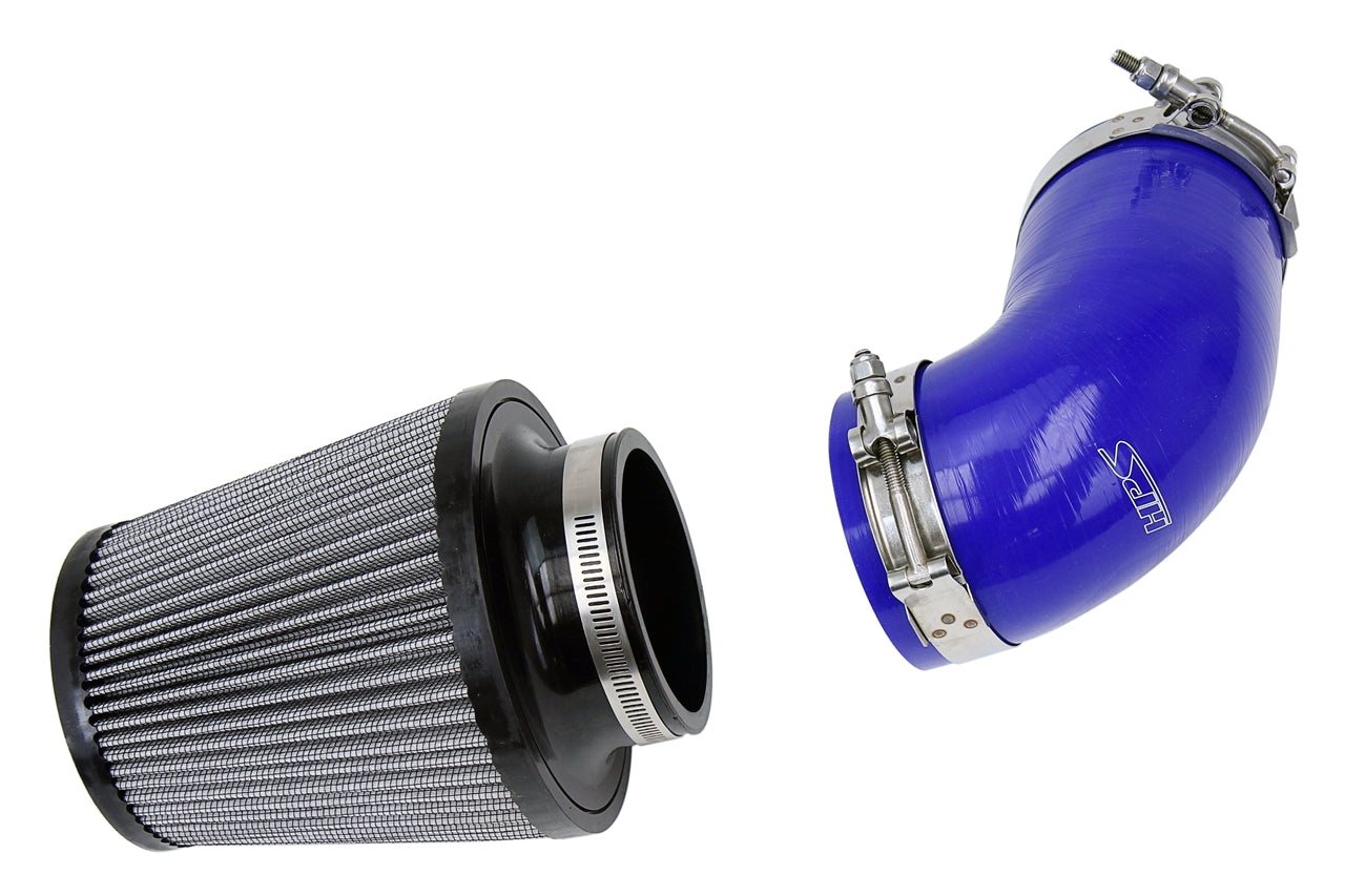 HPS Performance Air Intake Kit, Blue, Hyundai 2009-2011 Genesis Sedan 3.8L V6, 827-276BL