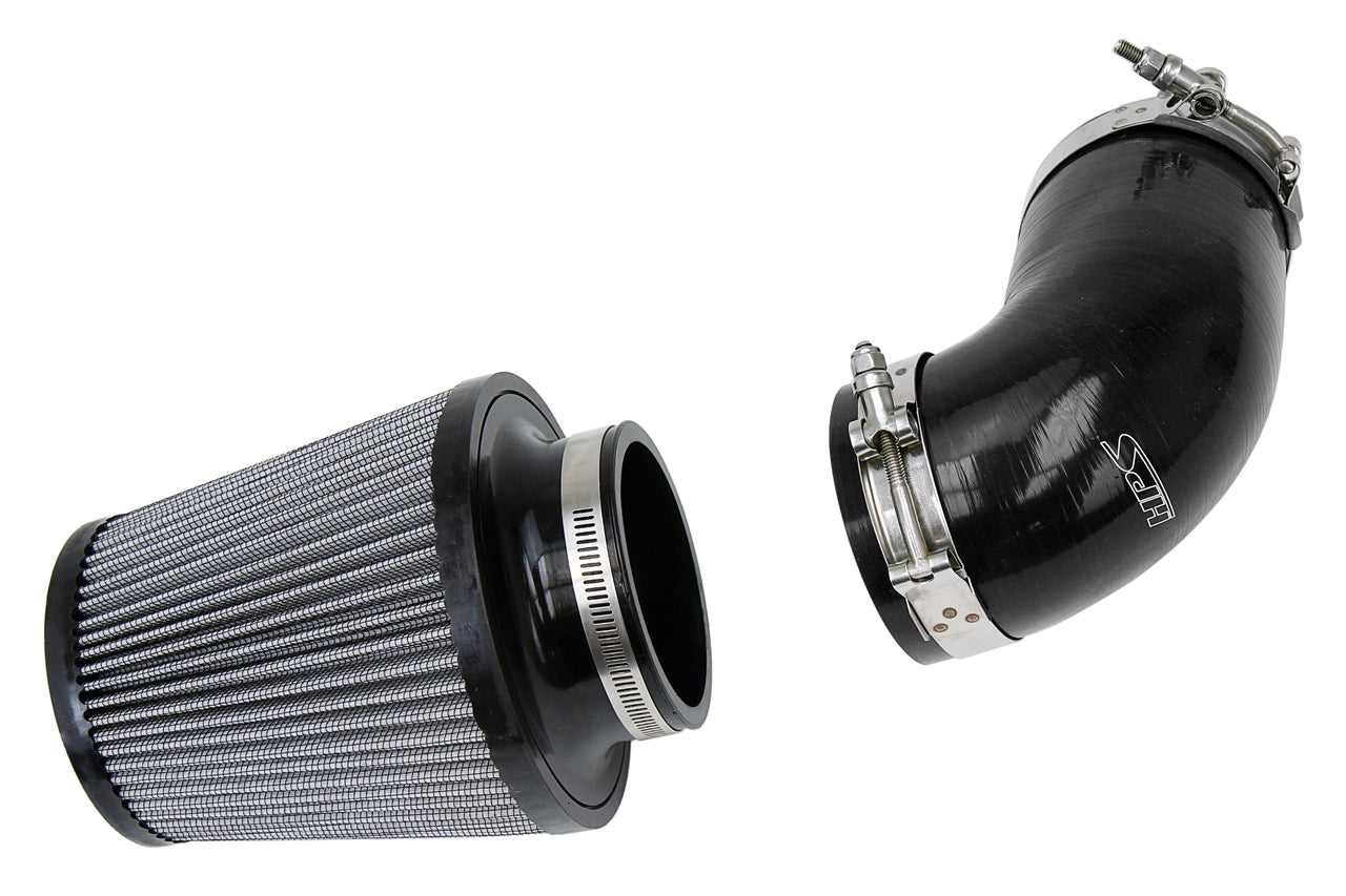 HPS Performance Air Intake Kit, Black, Hyundai 2009-2011 Genesis Sedan 3.8L V6, 827-276WB