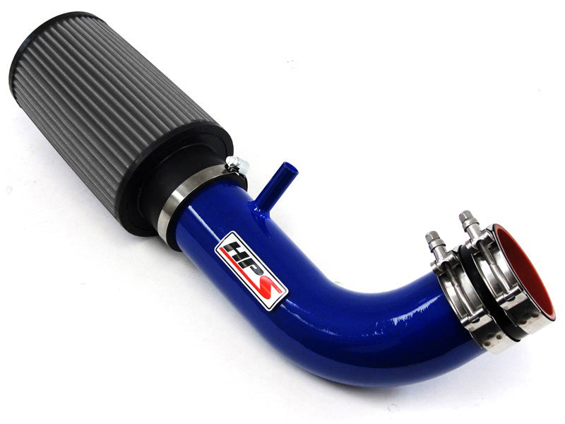 HPS Performance Air Intake Kit, Blue, 2007-2011 Jeep Wrangler 3.8L V6, 827-300BL