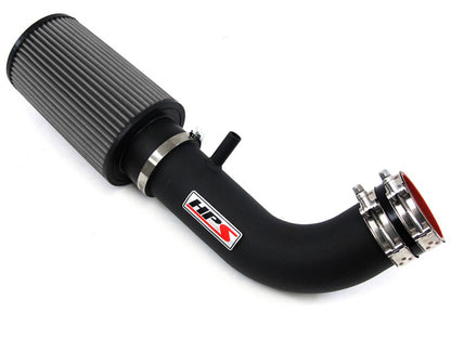 HPS Performance Air Intake Kit, Black, 2007-2011 Jeep Wrangler 3.8L V6, 827-300WB