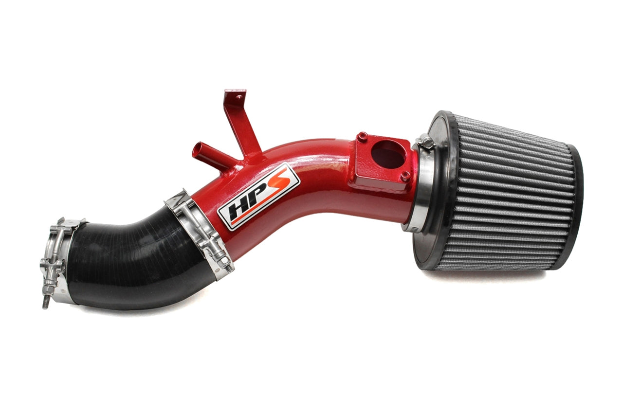 HPS Performance Air Intake Kit, Red, 2005-2008 Toyota Corolla 1.8L 1ZZ-FE, 827-500R