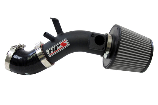 HPS Performance Air Intake Kit, Black, 2005-2008 Toyota Matrix 1.8L 1ZZ-FE, 827-500WB