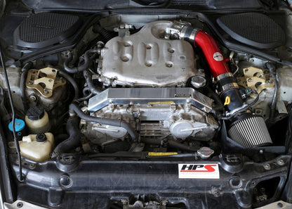 HPS Performance Air Intake Kit, Red, 2003-2006 Nissan 350Z 3.5L V6, 827-520R