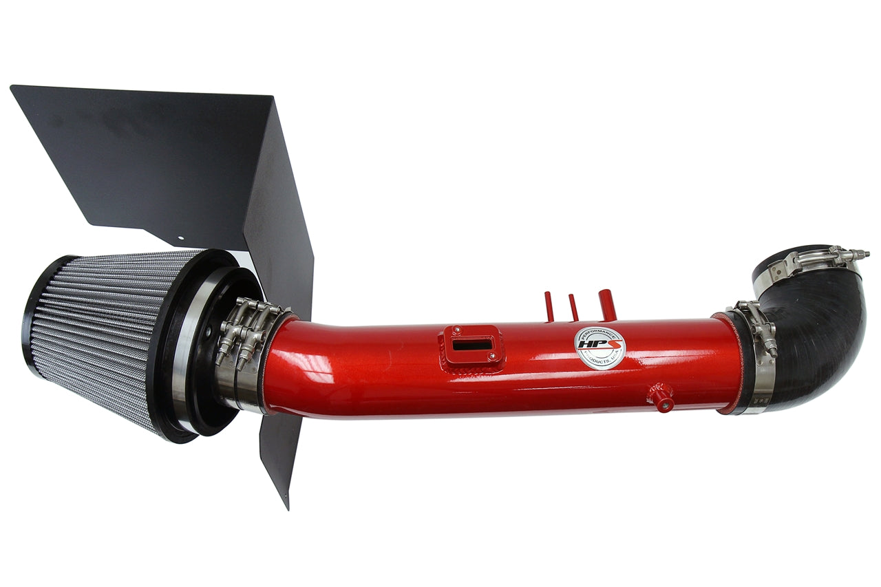 HPS Performance Air Intake Kit, Red, 2005-2007 Toyota Sequoia 4.7L V8, 827-523R