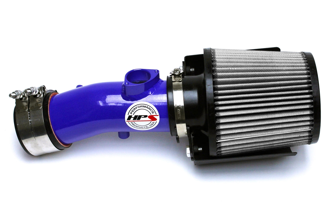 HPS Performance Air Intake Kit, Blue, 2012-2013 Mazda Mazda3 2.0L Skyactiv, 827-531BL