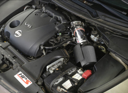 HPS Performance Air Intake Kit, Polished, 2009-2014 Nissan Maxima V6 3.5L, 827-533P