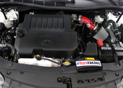 HPS Performance Air Intake Kit, Red, 2007-2017 Toyota Camry 3.5L V6, 827-534R