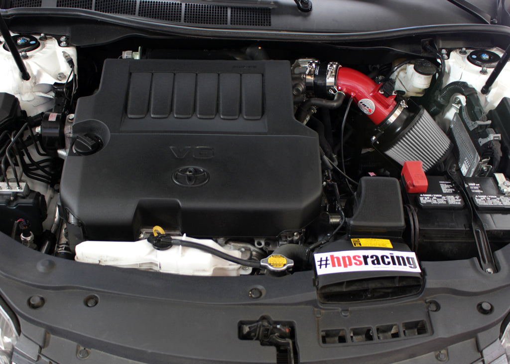 HPS Performance Air Intake Kit, Red, 2009-2016 Toyota Venza 3.5L V6, 827-534R