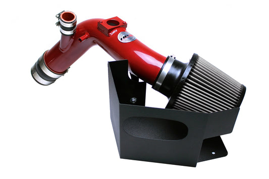 HPS Performance Air Intake Kit, Red, 2008-2015 Mitsubishi Lancer Evolution X 2.0L, 827-535R