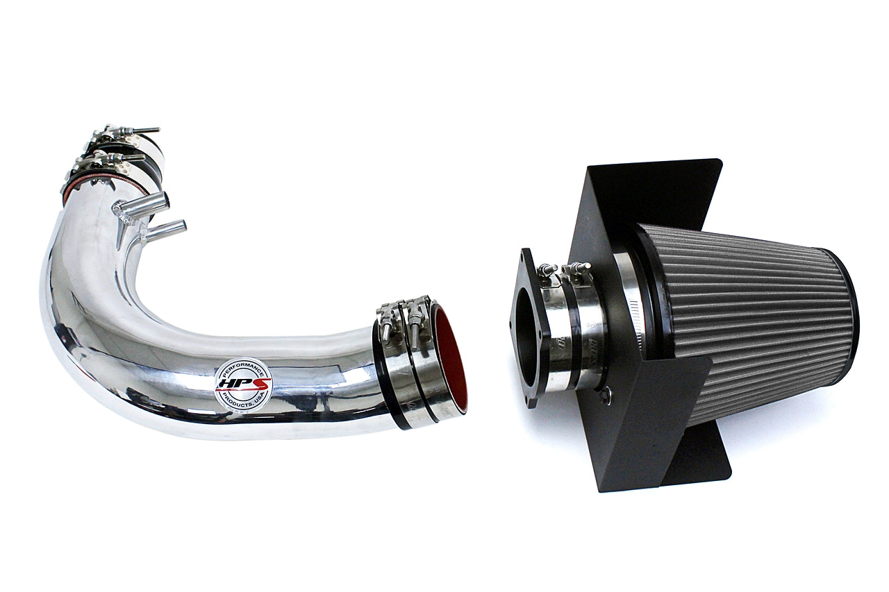 HPS Performance Air Intake Kit, Polished, 1997-2004 Ford Expedition 4.6L 5.4L V8, 827-540P