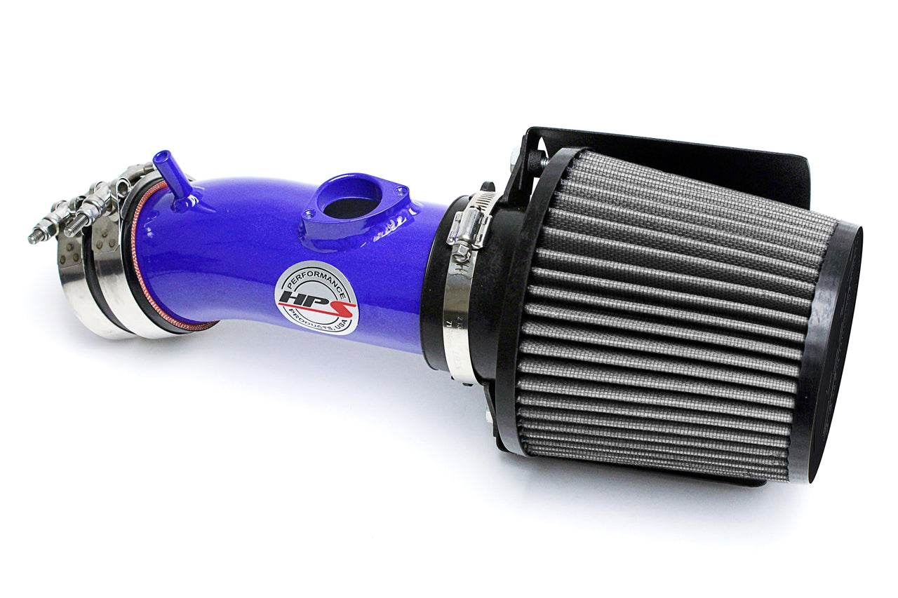 HPS Performance Air Intake Kit, Blue, 2014-2017 Mazda Mazda6 2.5L Skyactiv, 827-547BL