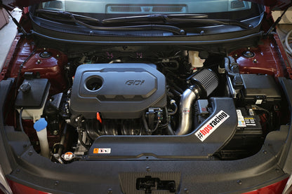 HPS Performance Air Intake Kit, Black, 2015-2019 Hyundai Sonata 2.4L Non Turbo, 827-549WB